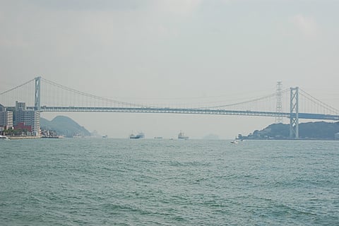 9月21日 9時30分 関門海峡 9月21日 9時30分 関門海峡