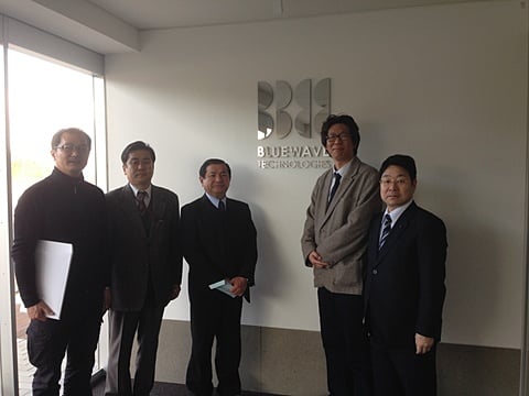 坂本社長とともに